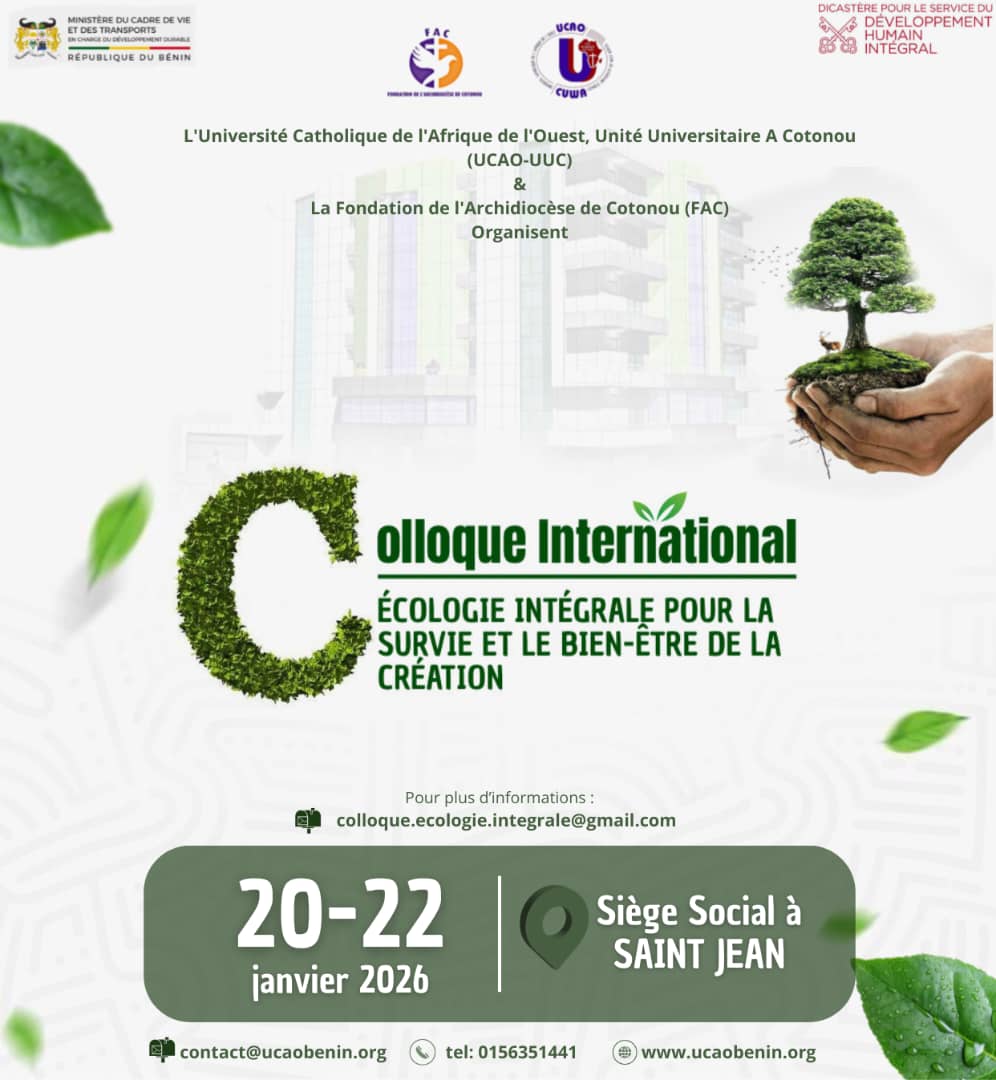 𝗨𝗖𝗔𝗢 𝗖𝗢𝗧𝗢𝗡𝗢𝗨 | 𝗖𝗢𝗟𝗟𝗢𝗤𝗨𝗘 𝗜𝗡𝗧𝗘𝗥𝗡𝗔𝗧𝗜𝗢𝗡𝗔𝗟 𝗗𝗨 𝟮𝟬 𝗔𝗨 𝟮𝟮 𝗝𝗔𝗡𝗩𝗜𝗘𝗥 𝟮𝟬𝟮𝟲